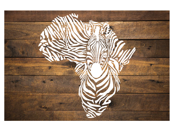 Afrika kontinens zebra falmatrica 1