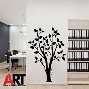 Fa levelekkel festősablon stencil 1