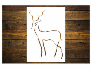 Antilop festősablon stencil 1
