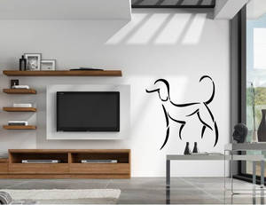  Kutya festősablon stencil