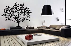  Lomblevelű fa festősablon stencil