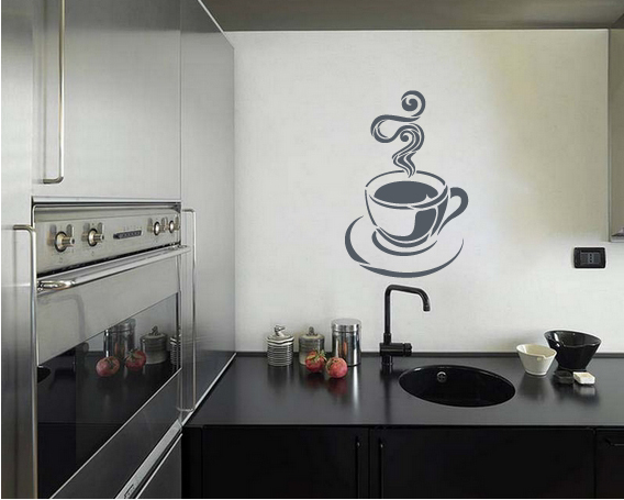 Kávéscsésze festősablon stencil 0
