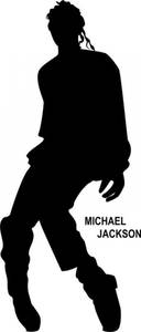 Michael Jackson táncos falmatrica 1