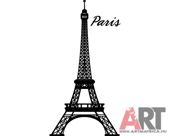 Eiffel-torony Párizs falmatrica 2